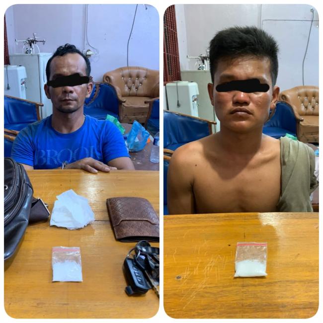 2 Bandar Narkoba Ini Berhasil Diringkus  Opsnal Reskrim Polsek Mandau
