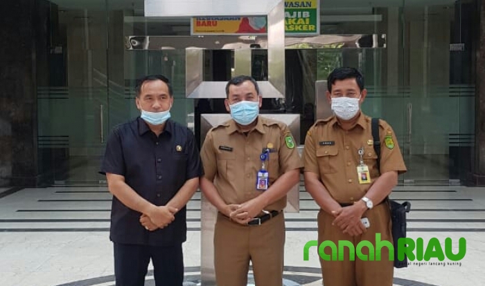 Ketua DPRD dan Kadis PUTR Kordinasikan Peningkatan Ruas Jalan Kabupaten Inhil ke Provinsi Riau