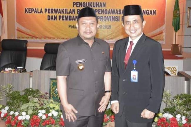  Bupati  Kampar Catur, Berharap Kerjasama Mengawal Akuntabilitas Keuangan 