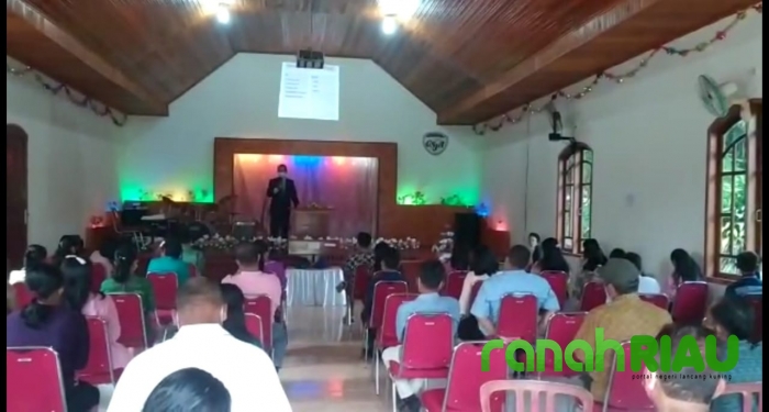 Para Pendeta sampaikan pentingnya Prokes 5 M cegah Penyebaran Covid 19