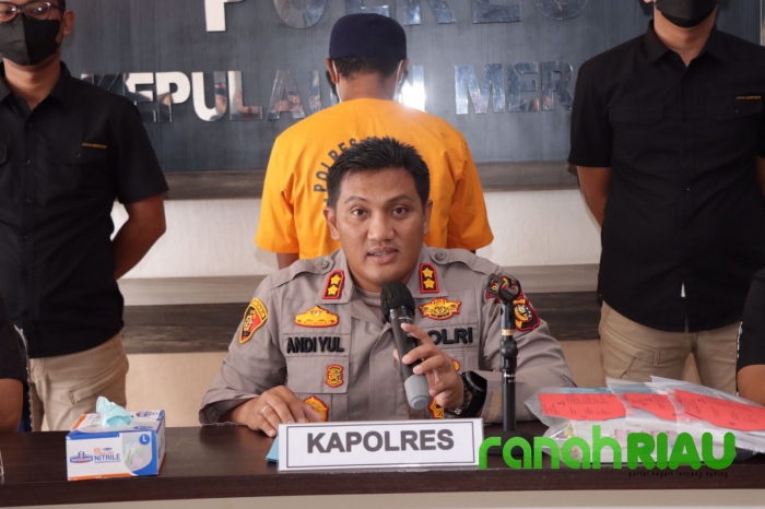 Polres Meranti tetapkan eks kades Lukit jadi Tersangka, terkait korupsi anggaran Desa
