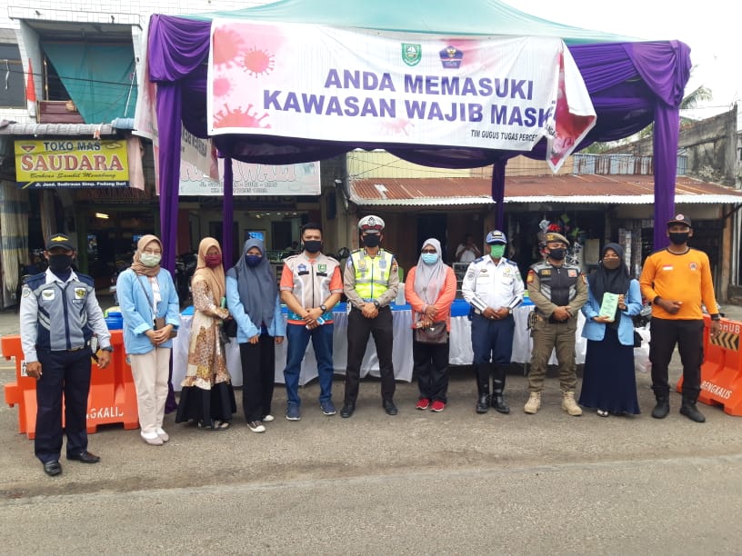 Kukerta Balik Kampung UNRI Mendapat Apresiasi Dari BalonBup Bengkalis, H. Abi Bahrun