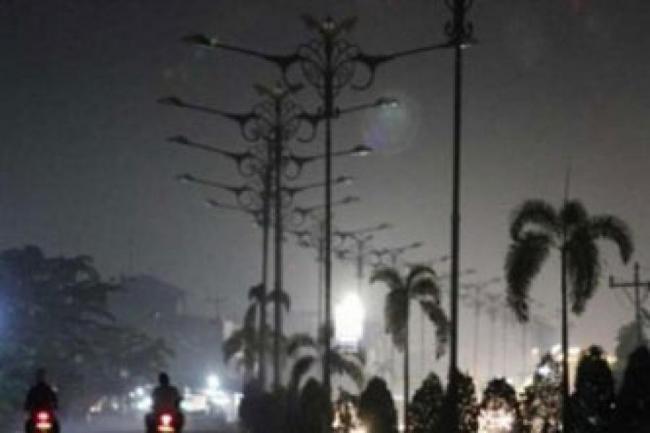 PLN: Sore ini Lampu Jalan Pekanbaru Dihidupkan