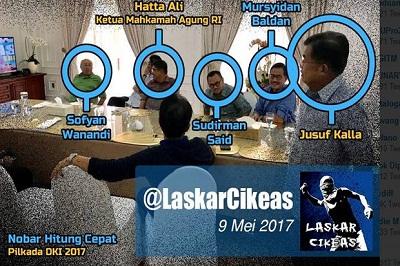 Wapres JK difitnah Soal Pertemuan yang diduga untuk Mengatur Vonis Ahok 