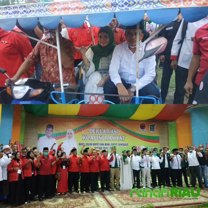 Deklarasi Rakyat KDI, Kaderismanto - Iyeth Bustami Siap Melaju Untuk Kabupaten Bengkalis