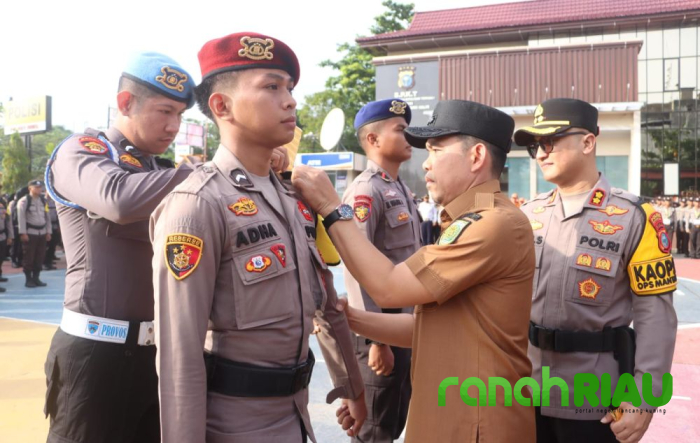 Pengamanan Pilkada, Polres Inhil gelar Apel 3.987 Personel Gabungan Amankan TPS