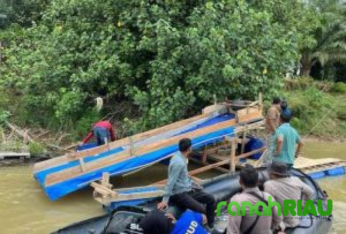Penertiban PETI dipastikan Berkelanjutan, Tim Gabungan semakin Intensif susuri Aliran Sungai Kuantan