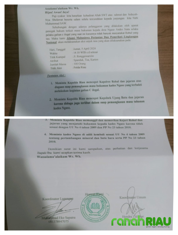 Diduga ada Trik dalam Kasus Kades Ngaso, AWAN PANAS tuntut APH lebih tegas memberikan Hukuman