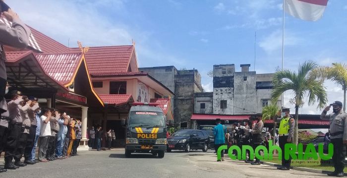 Mapolres Kabupaten Inhil Berduka, Satu Perwira Terbaik Tutup Usia