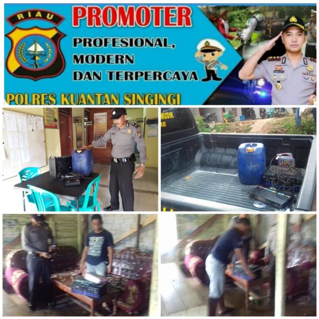 Masih Belum Kapok, Warung Remang-remang di Koto Cengar Kembali Terjaring Razia