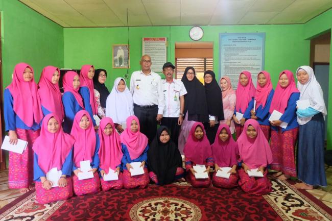 Sebelum Ramadhan Tiba, Pjs Bupati Inhil Luangkan Waktu Bertemu Anak Yatim Piatu