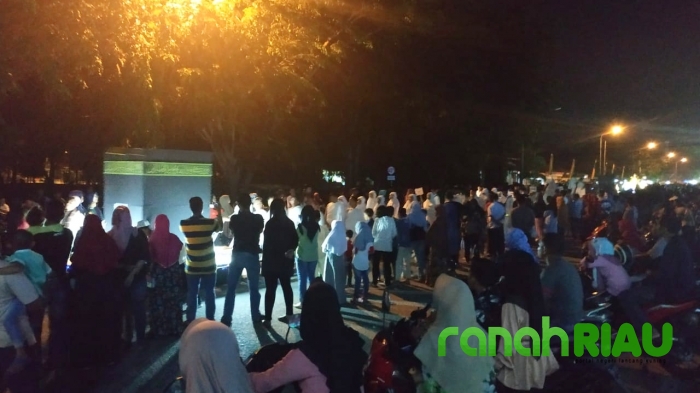 Masyarakat Bengkalis Tumpah Ruah, Saksikan Takbir Idul Adha 1440 H/2019 M