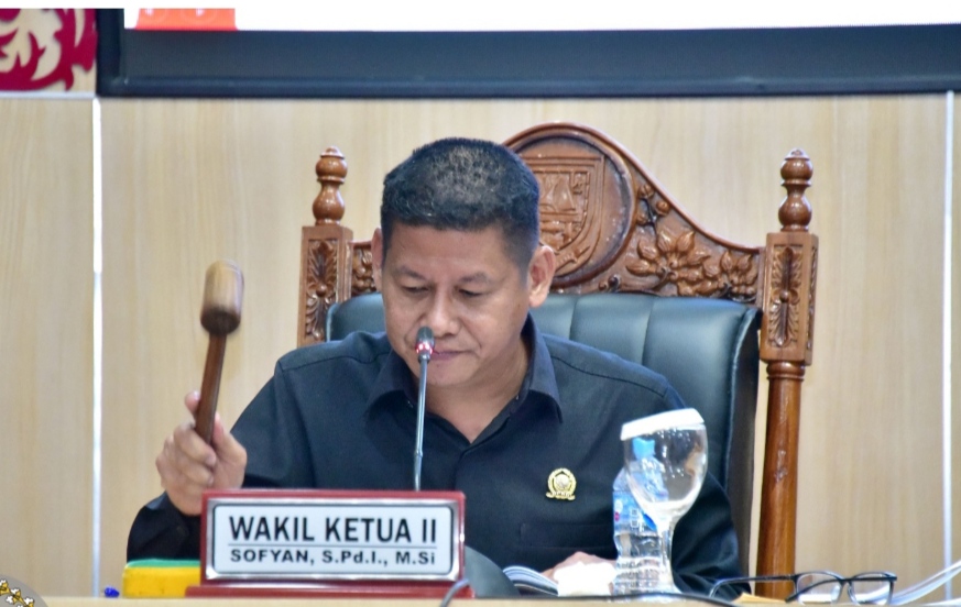 DPRD Bengkalis Gelar Rapat Paripurna TA 2023 dan Laporan Pansus PT. BLJ