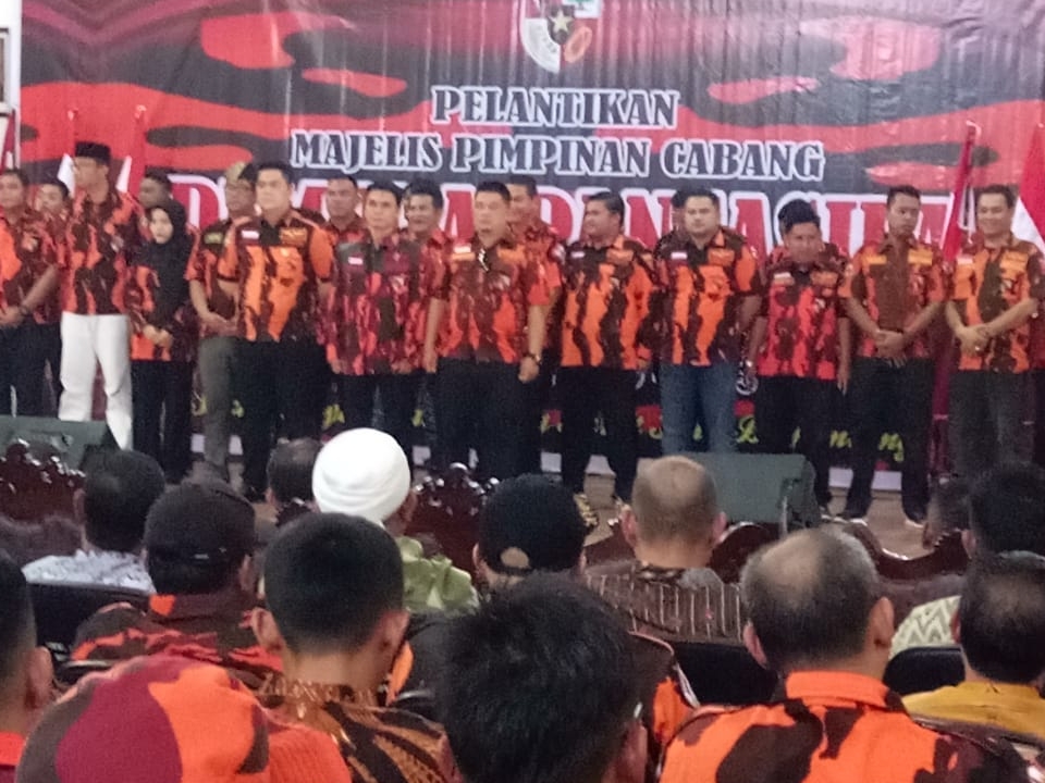 Bupati Hadir di Pelantikan MPC PP Bengkalis 2019-2023
