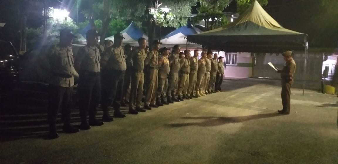 Satpol PP Mandau Gelar Razia Pekat, Miras dan Wanita Penghibur Diamankan