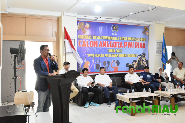 Pecah Rekor, PWI Riau Terima Calon Anggota terbanyak se Indonesia