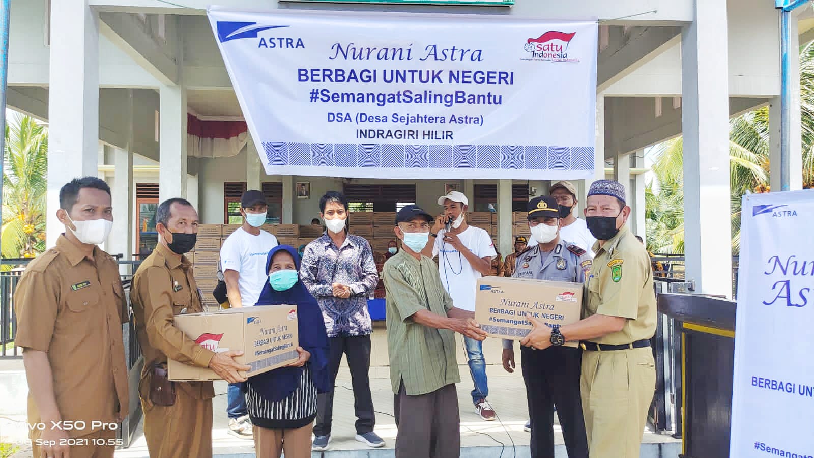 PT Astra Indonesia Salurkan CSR Tahun 2021 Melalui DSA Inhil