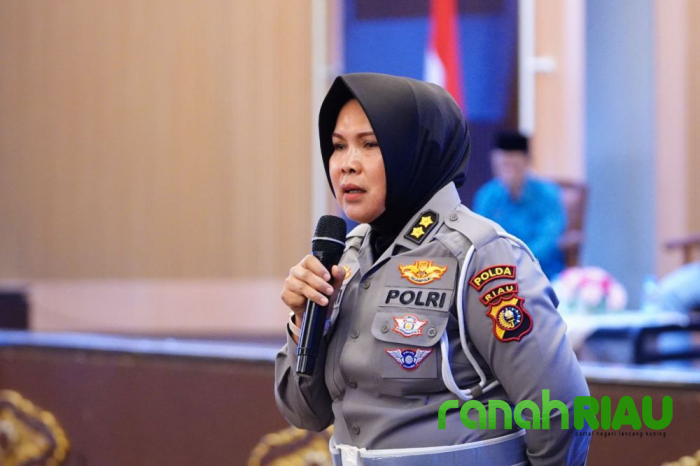 Himbau Keselamatan Berkendara, Dirlantas Polda Riau Sosialisasi bersama TP PKK 