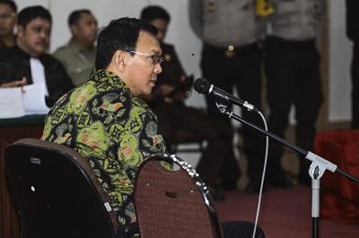 Dinyatakan Bersalah, Ahok Divonis 2 Tahun Penjara