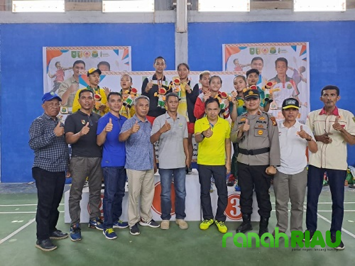 Atlet Badminton Inhil Berhasil Mengumpulkan Lima Medali di Porprov X Riau