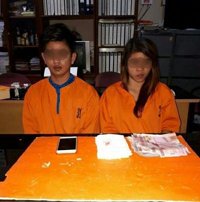 Lagi Transaksi Narkoba, Dua Sejoli Ini Tertangkap Di Hotel... 