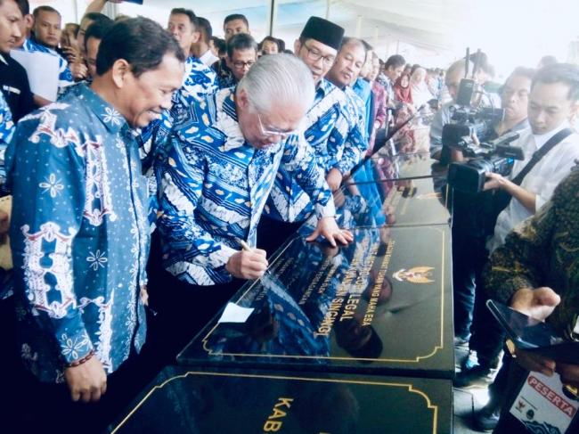 Azhar : Unit Metrologi Legal Kabupaten Kuantan Singingi Resmi di Tandatangani