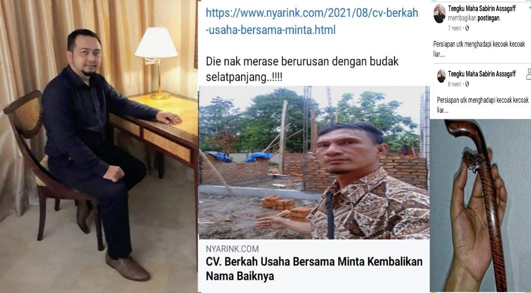 Dugaan Ancaman ke Pewarta Online, Jika Tidak Ada Etikat Baik Akan Kita Laporkan ke Penegak Hukum