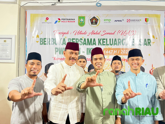 Di Bukber PWI Riau, Sudiharno: Wartawan Harus Berintegritas dan Bermartabat