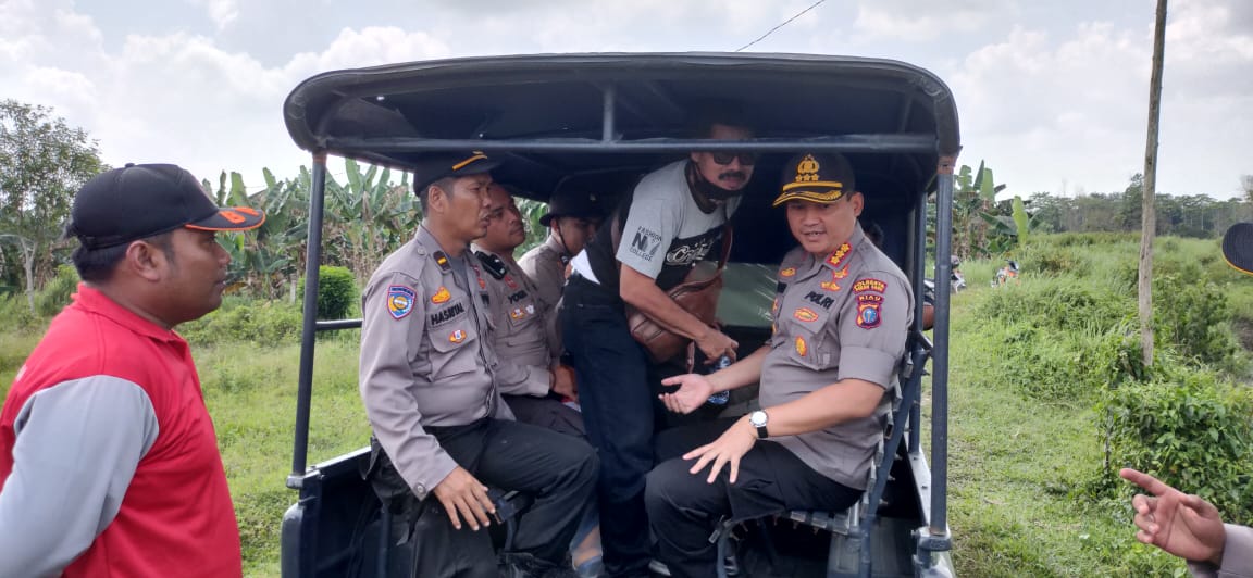 Polresta Pekanbaru amankan pelaku, diduga pembakar lahan