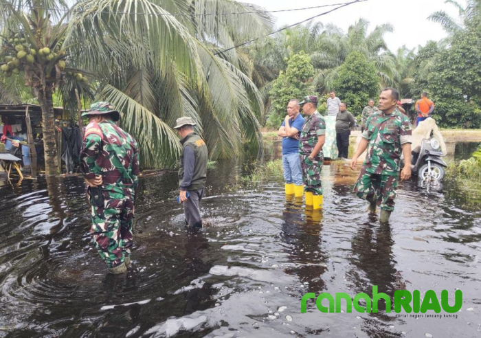 Mempura Siak Kebanjiran, Ratusan Rumah Terendam