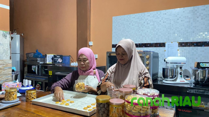 Sentuhan CSR BRK Syariah, UMKM KUBE Lengkuas Jaya makin Naik Kelas