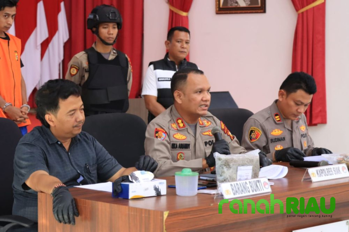 Bisik resah warga kini Terjawab, Sejumlah Paket Ganja Kering berhasil diamankan di Sungai Apit