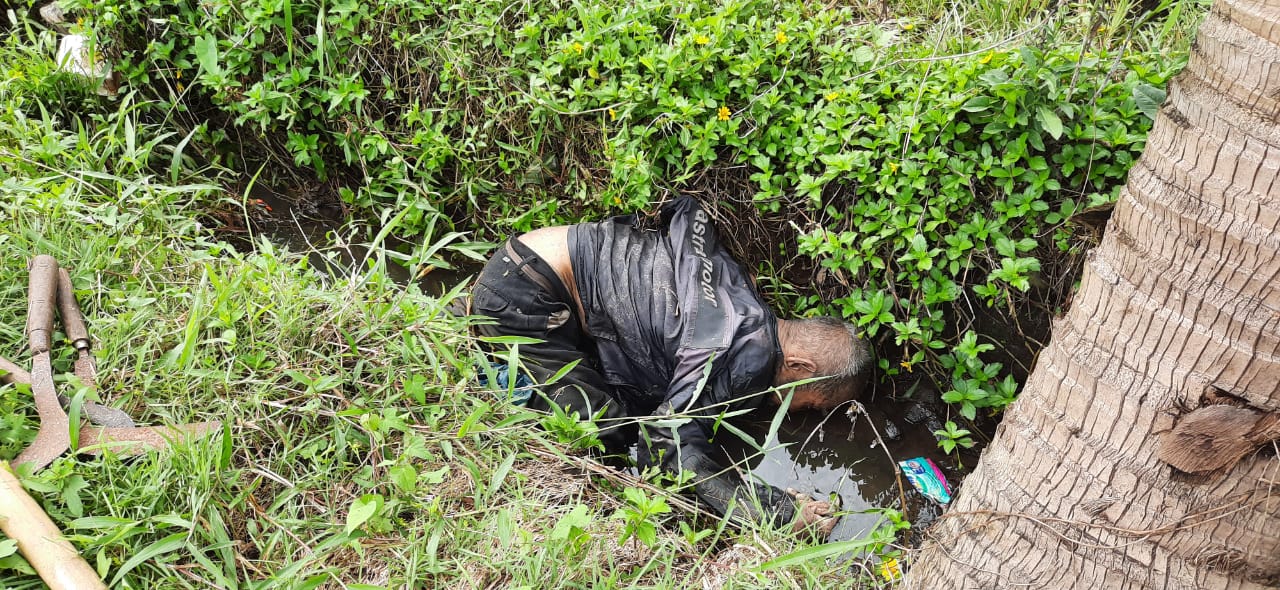 Kakek Berusia 85 Tahun Ditemukan Tewas di Selokan