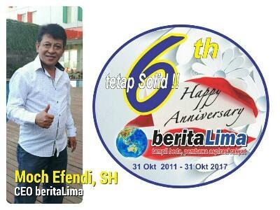 Peringatan 6th Anniversary beritaLima Dirayakan se-Indonesia 