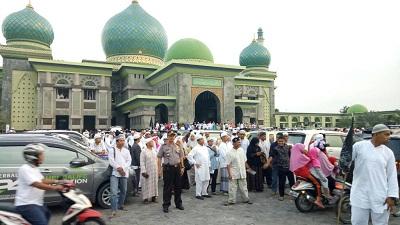 Polresta Pekanbaru ikut Meramaikan Pawai Umat Menyambut Ramadhan