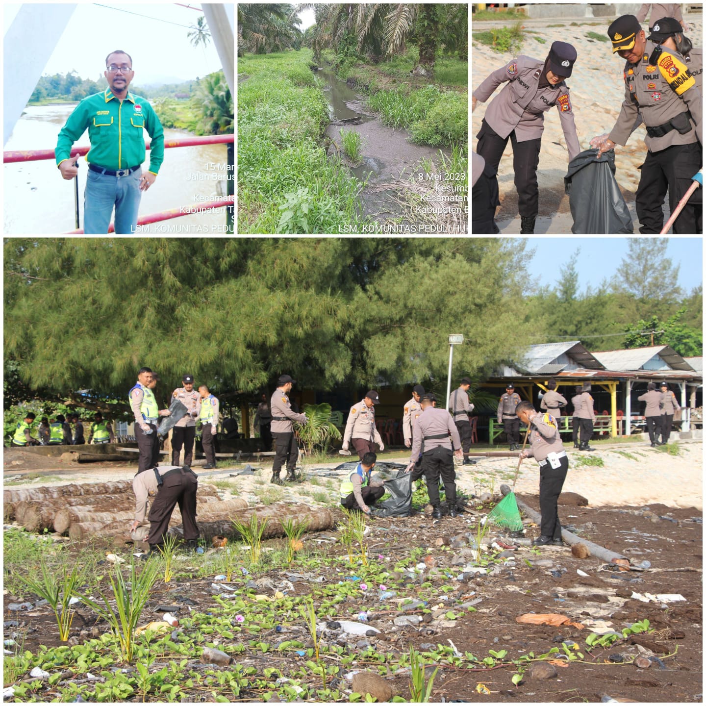 LSM Komunitas Peduli Hukum dan Penyelamatan Lingkungan Apresiasi Kapolres Bengkalis
