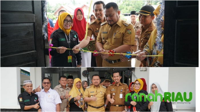 Bupati Kampar Resmikan Puskesmas Pembantu Desa Koto Bangun