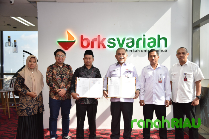 Permudah akses Administrasi dan Pembayaran, Yayasan Indra Education College gandeng BRK Syariah