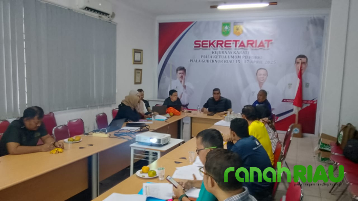 Hadapi Kejurnas Forki, Forki Riau gelar Rapat Koordinator Panitia