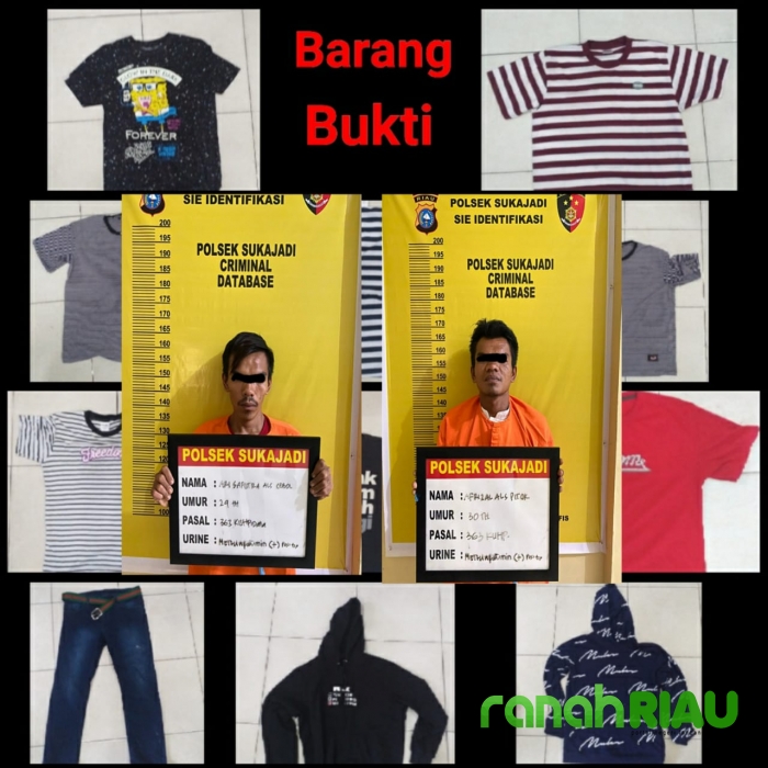 Polsek Sukajadi Amankan Pelaku Curat Spesialis Bongkar Ruko, Setelah melakukan Aksi