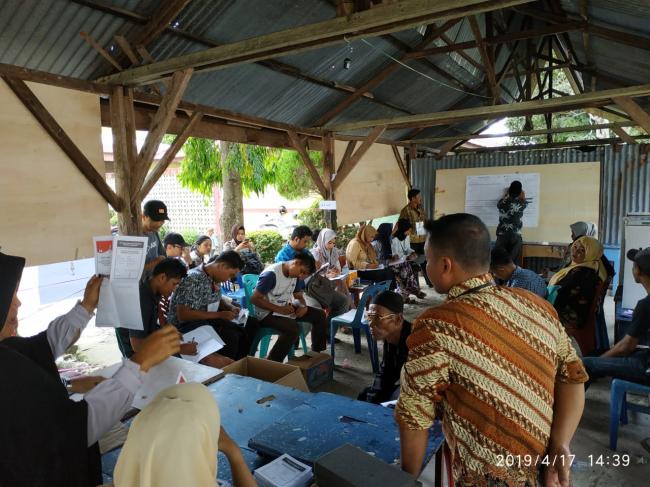 Kekurangan Surat Suara di TPS, Warga Tidak Bisa Menggunakan Hak Pilihnya