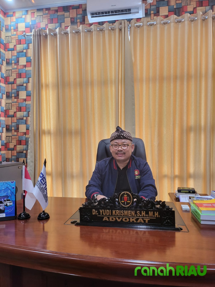 Pengamat Hukum DR Yudi Krismen MH : Lakukan langkah hukum mempraperadilan perkara tipikor