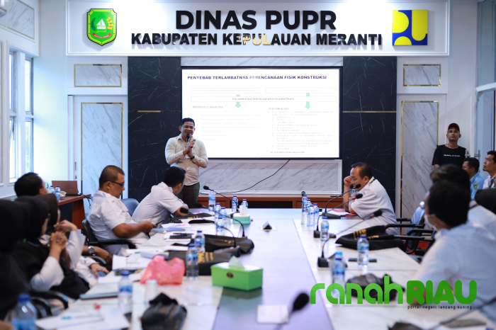 Meminimalisir Resiko Kesalahan, Dinas PUPR Meranti Gelar Bimtek