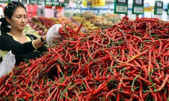 Harga Cabai Merah Melonjak di Pekanbaru