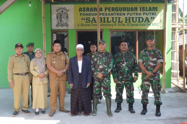 Jelang Pelaksanaan TMMD REG,Dandim Silaturahmi dengan Pengasuh Ponpes
