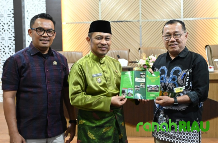 Wabup Bengkalis Terima Kunjungan UIR Dalam Rangka Penerima Mahasiswa Baru