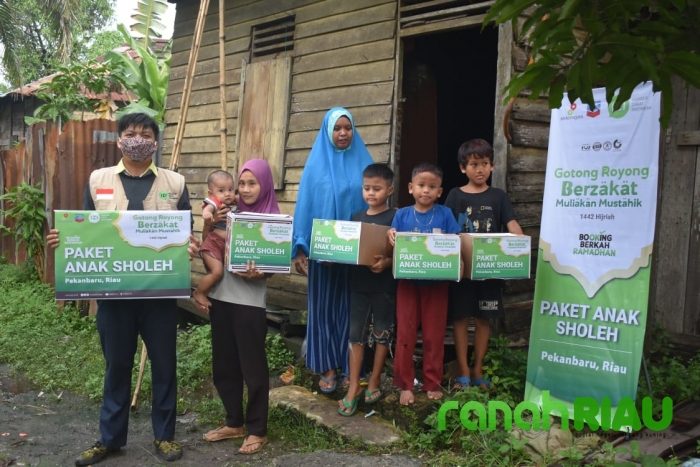 Bersama Chevron, IZI Riau komitmen peduli anak yatim dan Dhuafa