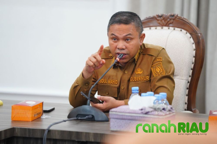 Mulai hari ini Gubri Resmi tetapkan Status Riau menjadi Tanggap Darurat Kebakaran hutan dan Lahan 