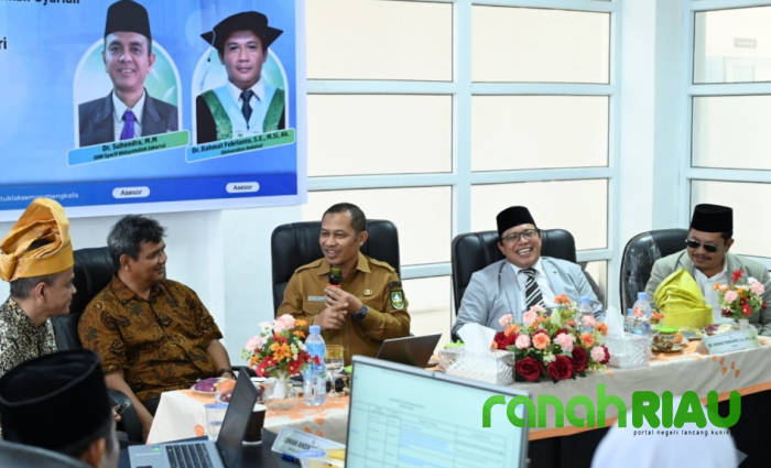 Wabup Bengkalis Hadiri Kegiatan Asesmen Program Study Akuntansi Syariah dan Perbankan