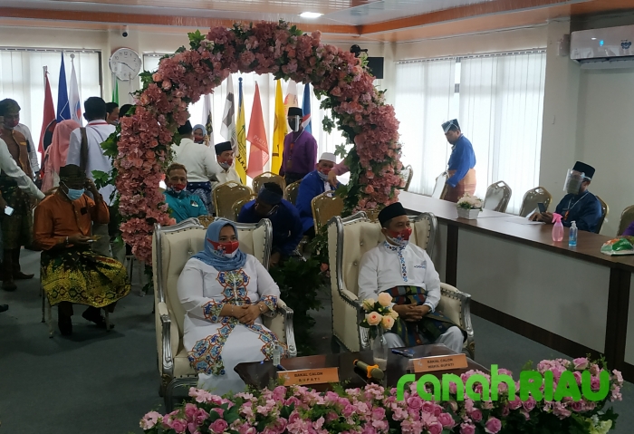 Dihari Pertama, Paslon KBS Mendaftarkan Diri ke KPU Bengkalis